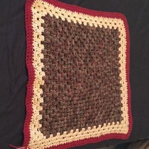 Crochet Lap Cover or Small Afghan.  Handmade